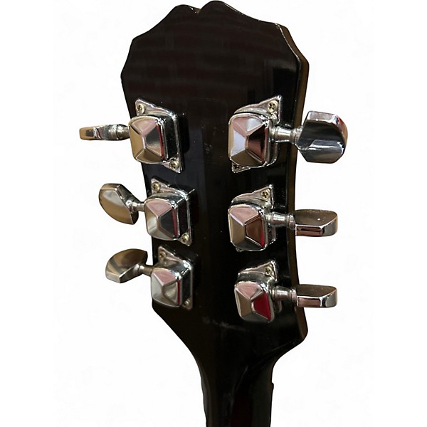 Used Epiphone Les Paul Junior Single Cut Black Solid Body Electric Guitar