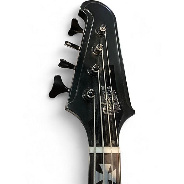 Used Gibson BLACKBIRD Black Electric Bass Guitar