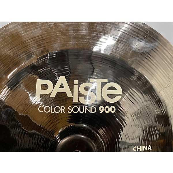 Used Paiste 14in colorsound 900 China Cymbal