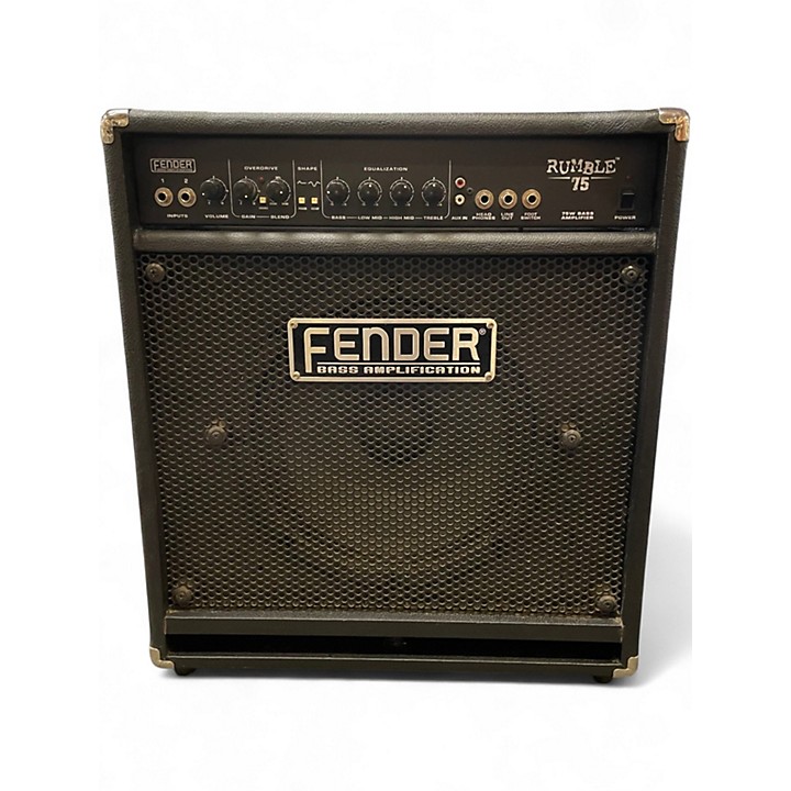 最終値下げ　フェンダー　ランブル75 Open Box Fender Rumble 75 75W 1x12 Bass Combo Amp Blonde