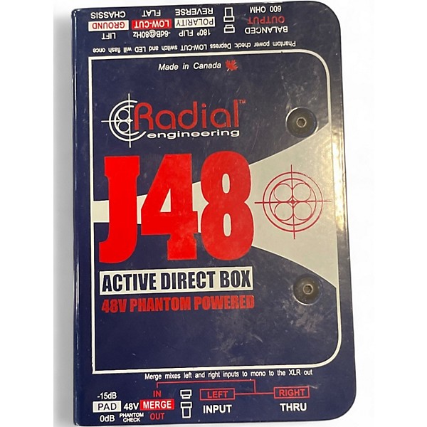 Used Radial Engineering J48 Direct Box