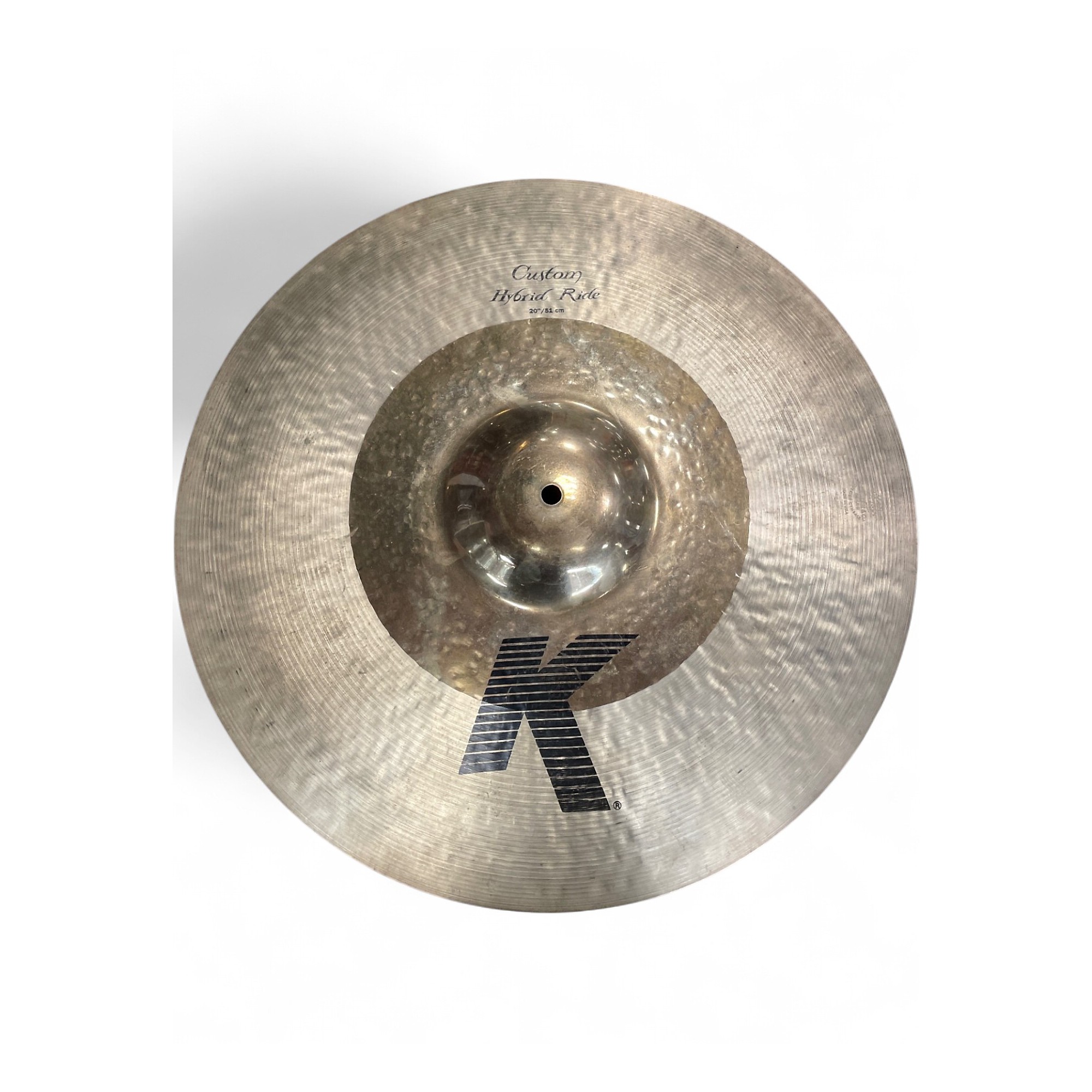 Used Zildjian 20in K Custom Hybrid Ride Cymbal 40 | Guitar