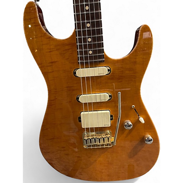Used Suhr legacy standard Trans Caramel Solid Body Electric Guitar