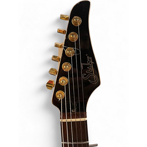 Used Suhr legacy standard Trans Caramel Solid Body Electric Guitar