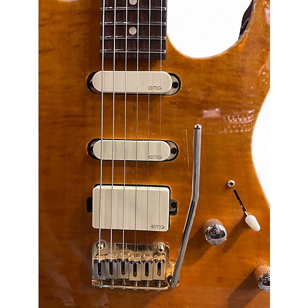 Used Suhr legacy standard Trans Caramel Solid Body Electric Guitar