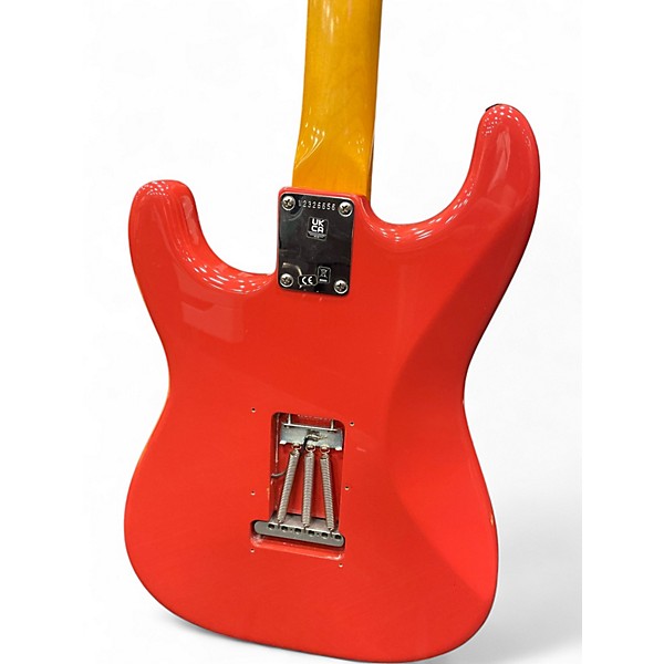 Used Fender VINTAGE II 1961 STRATOCASTER Fiesta Red Solid Body Electric Guitar