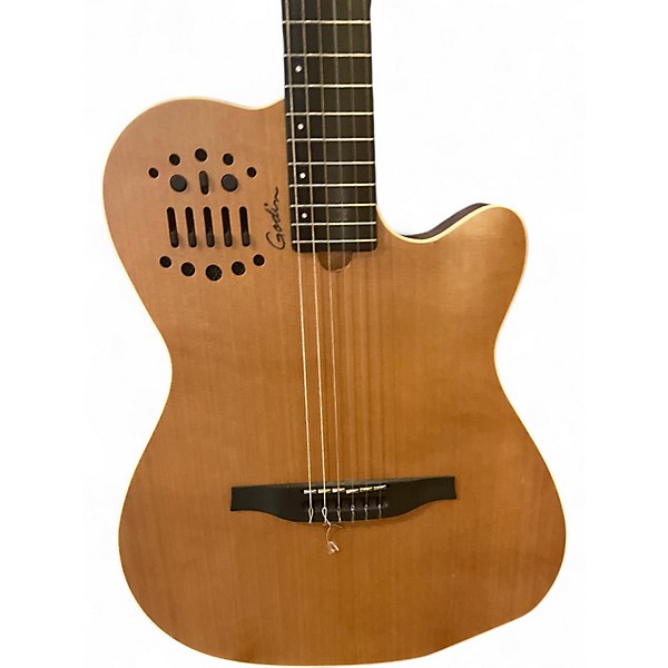 Used Godin ACS SLIM SA Natural Classical Acoustic Electric Guitar