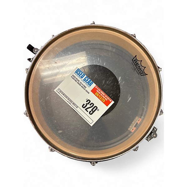 Used Pearl 3X14 Free Floating Snare Maple Drum