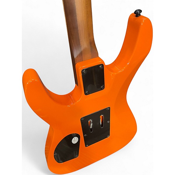 Used Dean md24 Orange Solid Body Electric Guitar