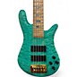 Used 2024 Spector NS5 USA 5 String aquatic Electric Bass Guitar