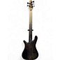 Used 2024 Spector NS5 USA 5 String Black and White Electric Bass Guitar