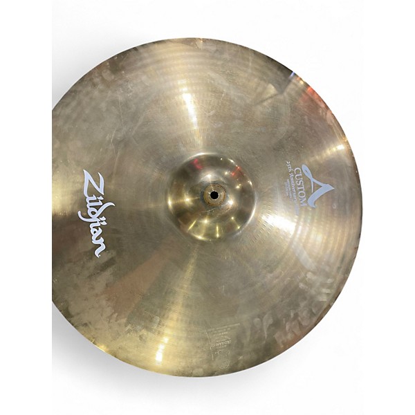 Used Zildjian 23in A Custom 25th Anniversary Medium Thin Ride Cymbal