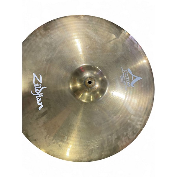 Used Zildjian 23in A Custom 25th Anniversary Medium Thin Ride Cymbal