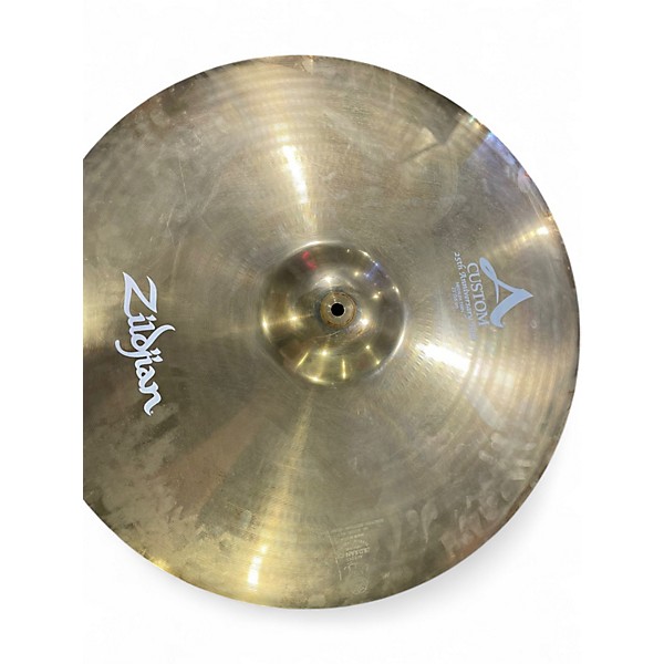 Used Zildjian 23in A Custom 25th Anniversary Medium Thin Ride Cymbal