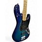 Used Fender Player Jazz Bass Plus Top Blue Burst Electric Bass Guitar