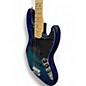 Used Fender Player Jazz Bass Plus Top Blue Burst Electric Bass Guitar