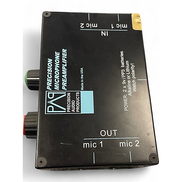 Used Precision Audio Products PRECISION MICROPHONE PREAMP Microphone Preamp