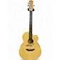 Used Luna WL BAMBOO GAE Natural Acoustic Electric Guitar thumbnail