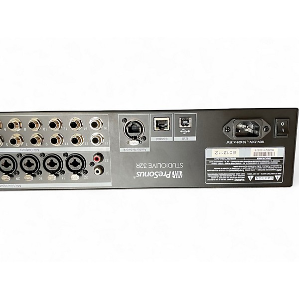 Used PreSonus Studio Live 32R Powered Mixer