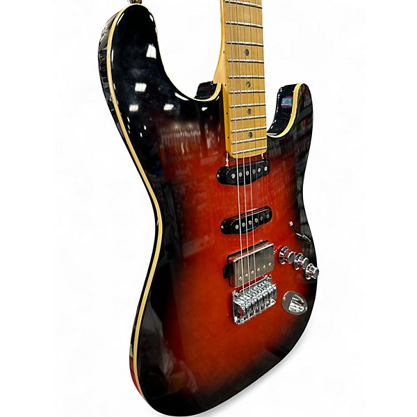 Used Fender Aerodyne Stratocaster 2 TONE BURST Solid Body Electric Guitar