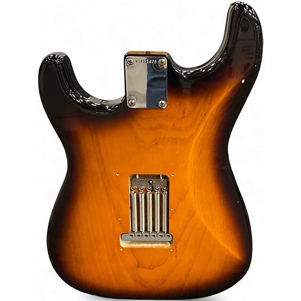 Used 2014 Fender AMERICAN VINTAGE 54 STRATOCASTER 2 Color Sunburst Solid Body Electric Guitar