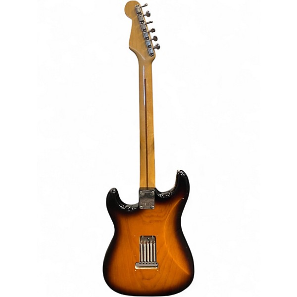 Used 2014 Fender AMERICAN VINTAGE 54 STRATOCASTER 2 Color Sunburst Solid Body Electric Guitar