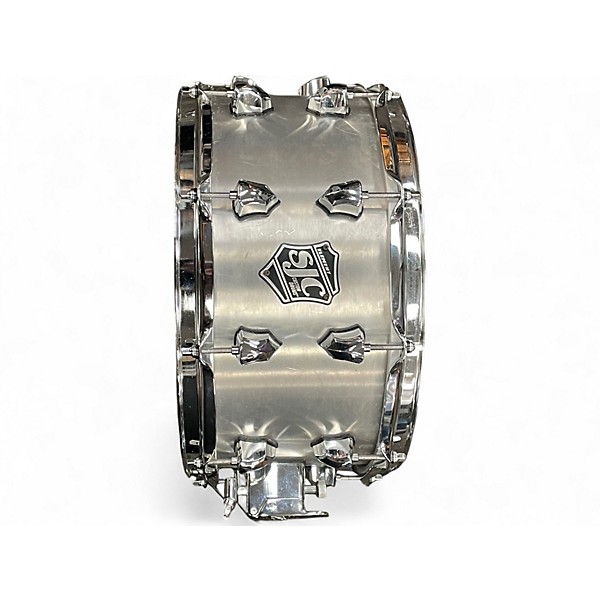 Used SJC Drums 14in ELEMENT Silver Drum