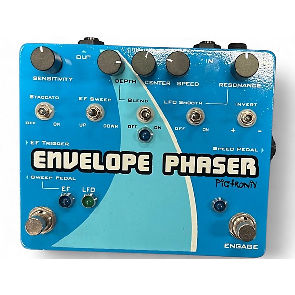 Used Pigtronix Envelope Phaser Effect Pedal