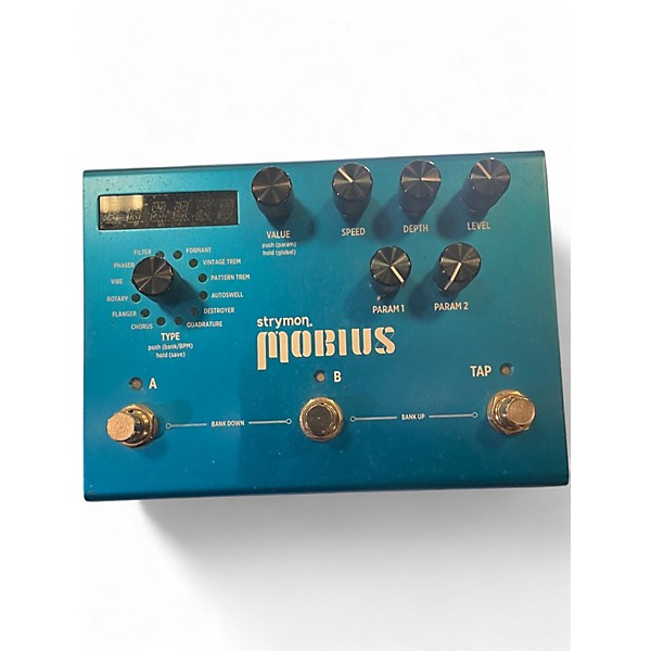 Used Strymon Mobius Multidimensional Modulation Effect Pedal