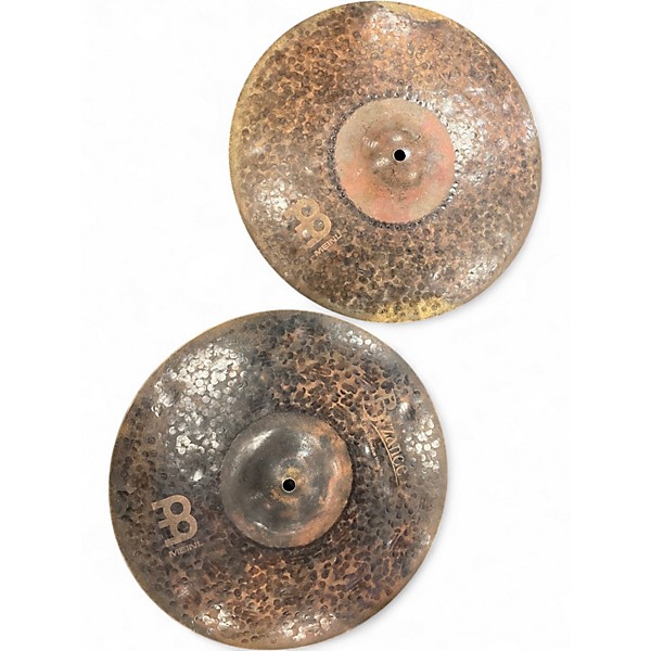Used MEINL 14in EXTRA DRY HI HATS Cymbal