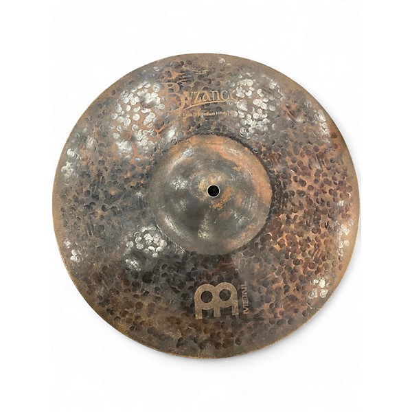 Used MEINL 14in EXTRA DRY HI HATS Cymbal