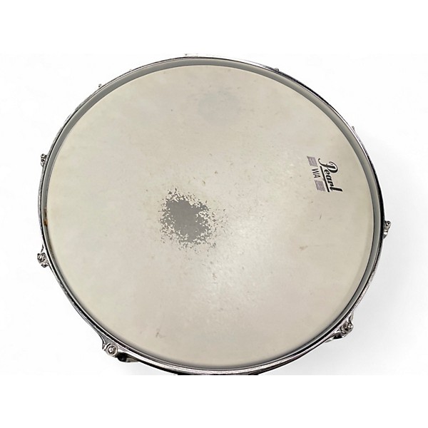 Used Pearl 13in Student Snare Chrome Silver Drum