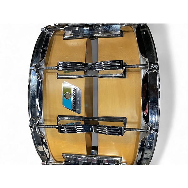 Used Ludwig 14X8 coliseum Natural Drum