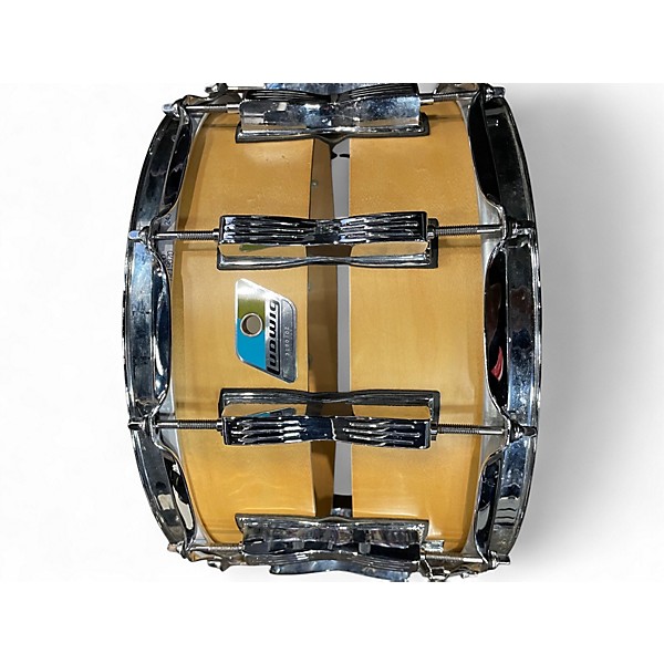 Used Ludwig 14X8 coliseum Natural Drum