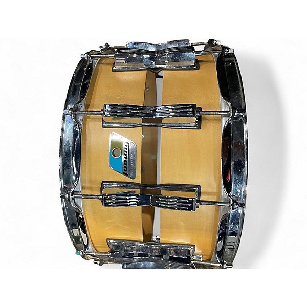 Used Ludwig 14X8 coliseum Natural Drum