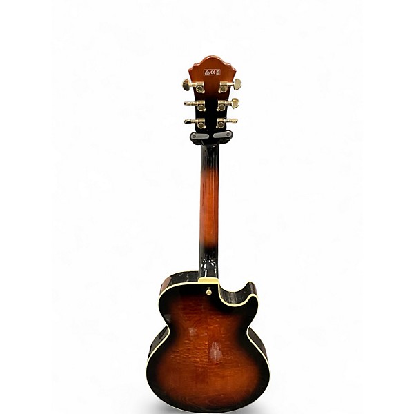 Used Ibanez ag95qal dbs 2 Color Sunburst Hollow Body Electric Guitar