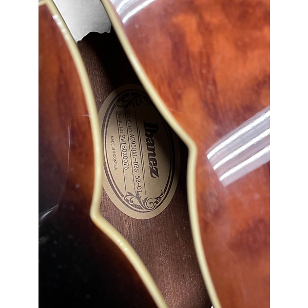 Used Ibanez ag95qal dbs 2 Color Sunburst Hollow Body Electric Guitar