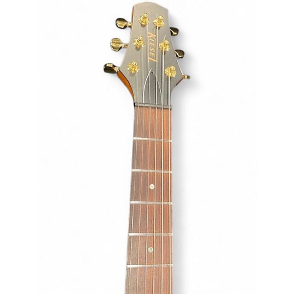 Used Kiesel LEFT HANDED SH550 Sunburst Hollow Body Electric Guitar