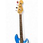 Used Squier MIJ PRECISION BASS Blue Electric Bass Guitar