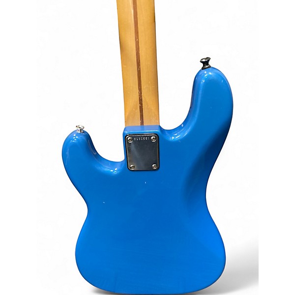 Used Squier MIJ PRECISION BASS Blue Electric Bass Guitar