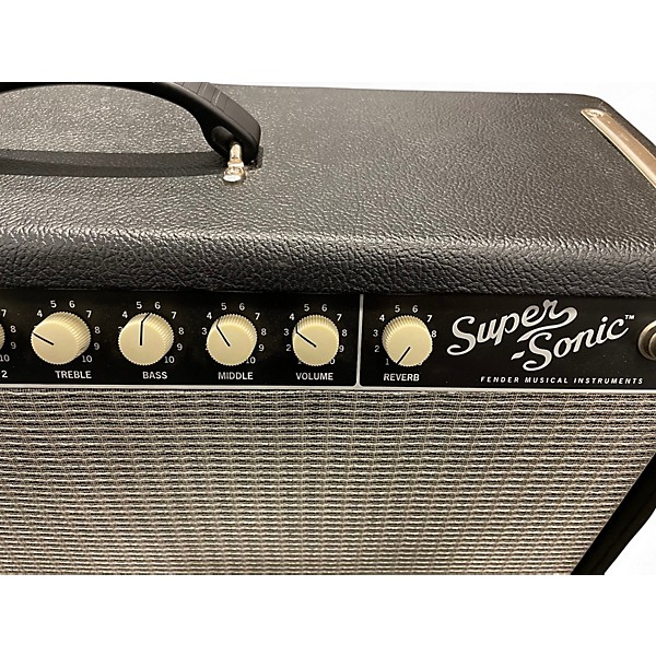 Used Fender Super Sonic 22 22W 1x12 Tube Guitar Combo Amp