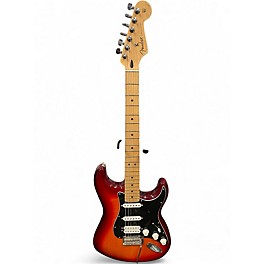 Used Fender Player Plus Stratocaster Plus Top HSS Cherry Sunburst Solid Body Electric Guitar