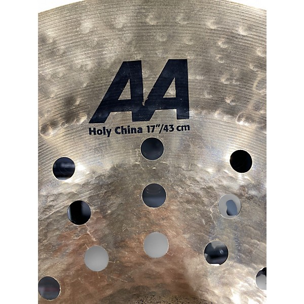 Used SABIAN 17in AA Holy China Cymbal