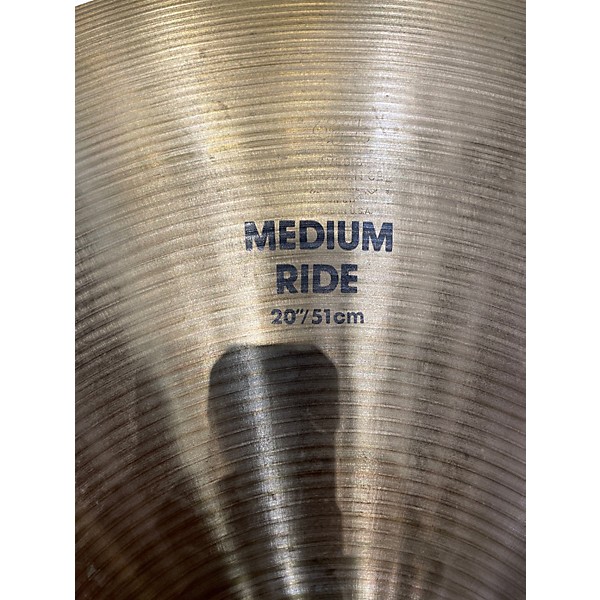 Used Zildjian  20in 20 INCH A SERIES MEDIUM RIDE Cymbal