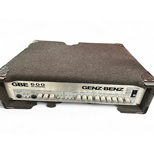 Used Genz Benz GBE600 Bass Amp Head