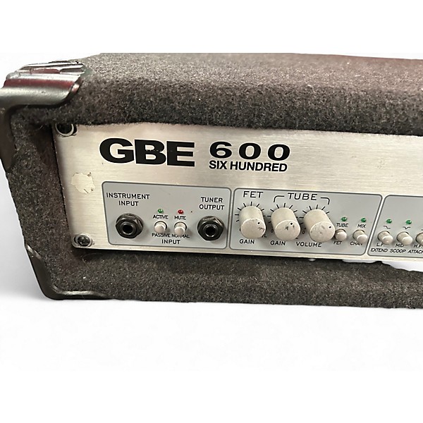 Used Genz Benz GBE600 Bass Amp Head
