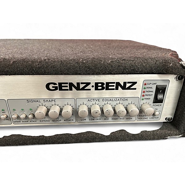 Used Genz Benz GBE600 Bass Amp Head
