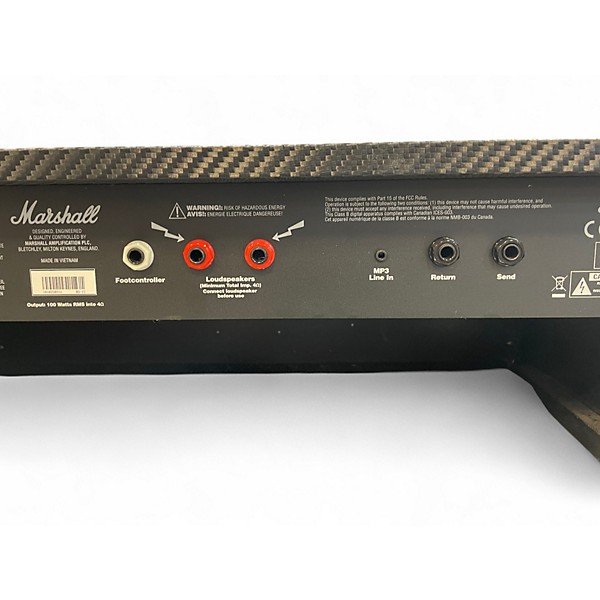 Used Marshall MG100HCFX 100W Solid State Guitar Amp Head