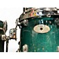 Used Premier 4 Piece Artist Birch Trans Green Drum Kit