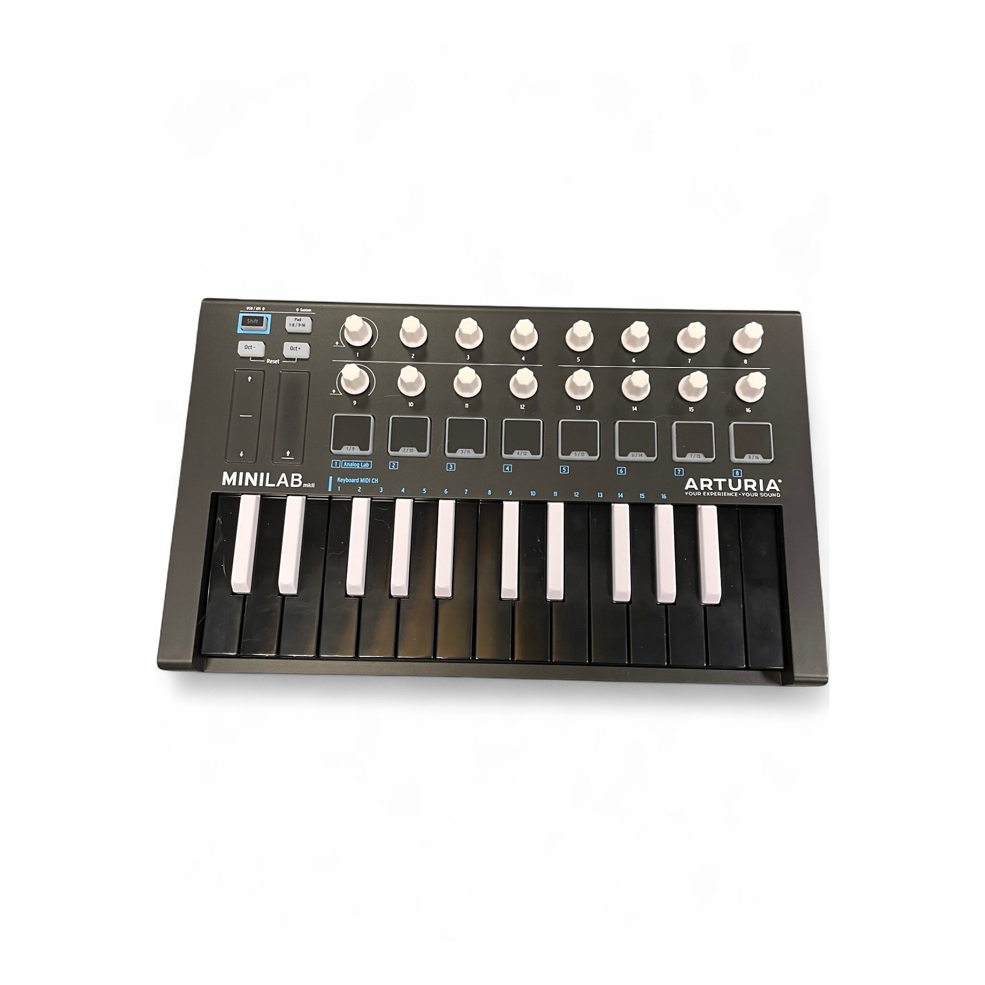 ARTURIA MINILAB mkII MIDIコントローラー Arturia MiniLab MkII – Anti-Foundation